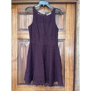 BB DAKOTA maroon lace dress size 6